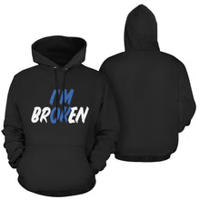 Load image into Gallery viewer, ImBroken All Over Print Hoodie for Men (USA Size) (Model H13)