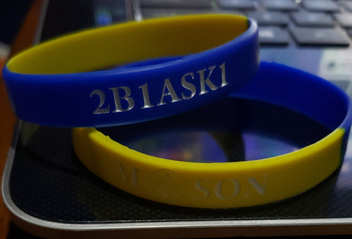 Mason Embossed Wristband