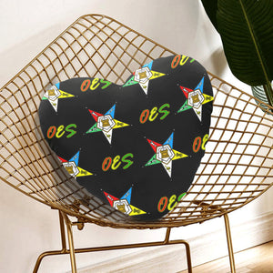mason/oes Heart-Shaped Pillow (Two Sides)