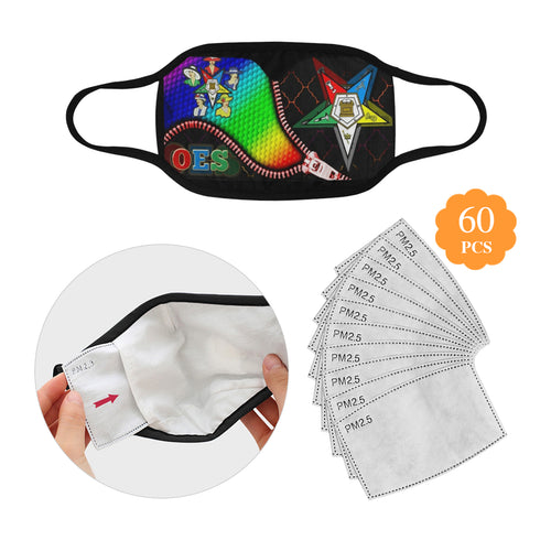 oes Mouth Mask (60 Filters Included)