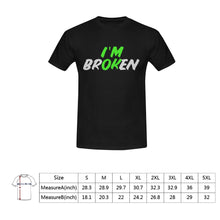 Load image into Gallery viewer, ImBroken Men&#39;s T-Shirt in USA Size (Front Printing Only)