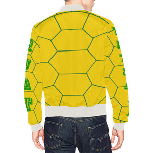 turtles All Over Print Bomber Jacket for Men (Model H19)