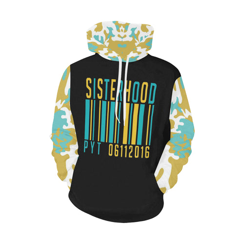 PYT All Over Print Hoodie for Women (USA Size) (Model H13)