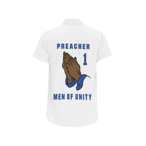 preacher Men's All Over Print Short Sleeve Shirt (Model T53)