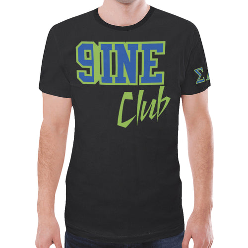 SAG New All Over Print T-shirt for Men/Large Size (Model T45)