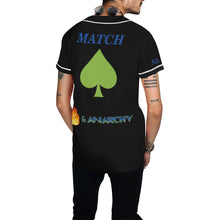 Load image into Gallery viewer, Match All Over Print Baseball Jersey for Men (Model T50)