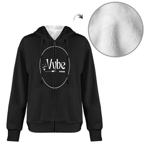 vybe2 Men's Fleece Full-Zip Hoodie (Model H60)