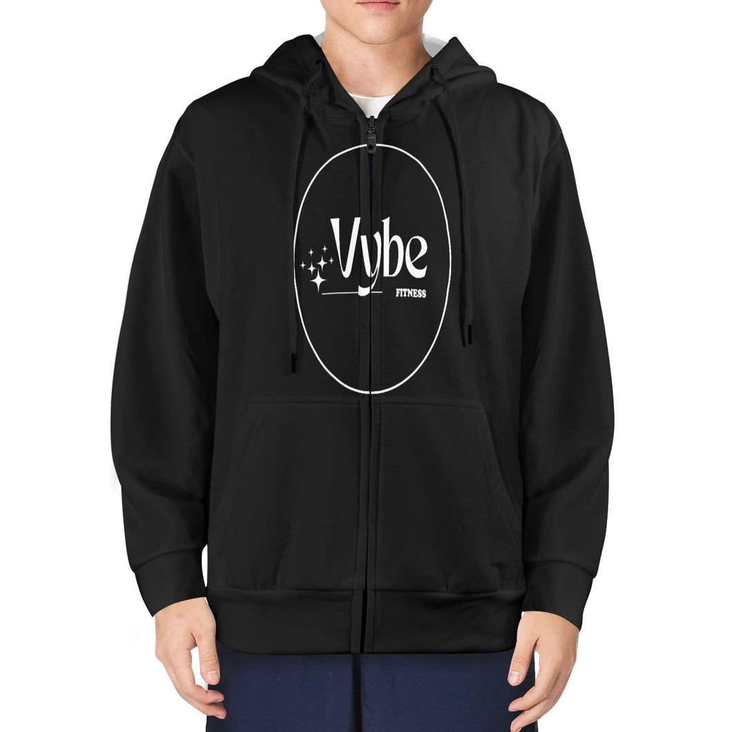 vybe2 Men's Fleece Full-Zip Hoodie (Model H60)