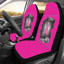 Load image into Gallery viewer, breast cancer breakout Car Seat Covers (Set of 2)