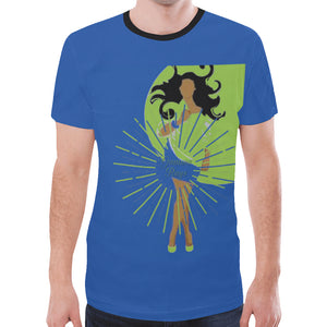 gamma ray shine New All Over Print T-shirt for Men (Model T45)