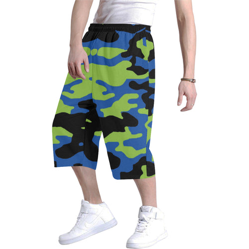 Sigma Alpha Gamma Men's All Over Print Baggy Shorts (Model L37)