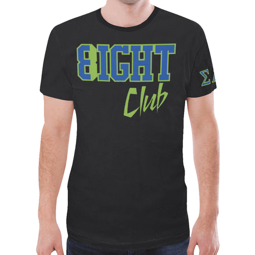 SAG New All Over Print T-shirt for Men/Large Size (Model T45)