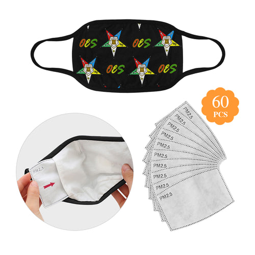 oes Mouth Mask (60 Filters Included)