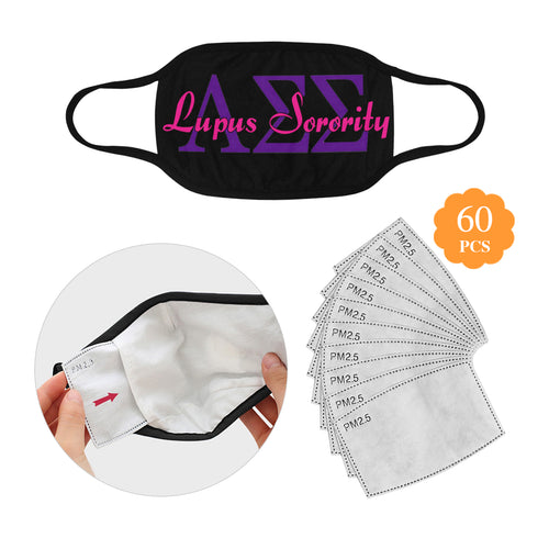 LSS Mouth Mask (60 Filters Included)