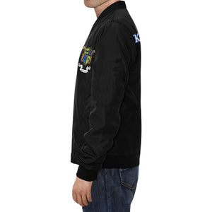 kronos All Over Print Bomber Jacket for Men/Large Size (Model H19)