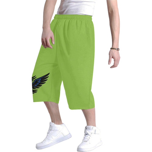Sigma Alpha Gamma Men's All Over Print Baggy Shorts (Model L37)