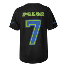 Load image into Gallery viewer, SAG Poloz All Over Print Baseball Jersey for Men (Model T50)