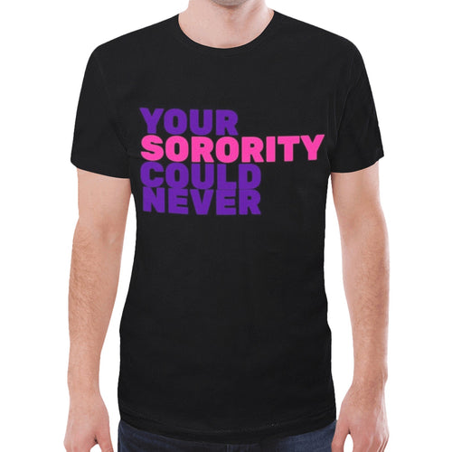 LSS New All Over Print T-shirt for Men (Model T45)