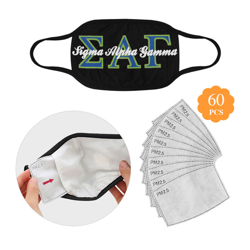 sag Mouth Mask (60 Filters Included)