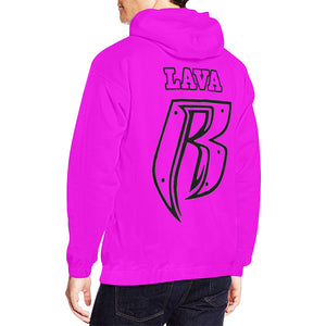 RR Lava All Over Print Hoodie for Men (USA Size) (Model H13)