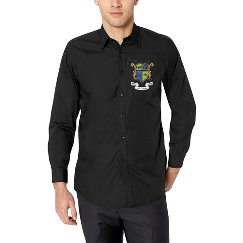 SAG Men's All Over Print Casual Dress Shirt (Model T61)