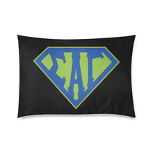 Load image into Gallery viewer, sag-superman Custom Zippered Pillow Cases 20&quot;x30&quot;(Twin Sides)