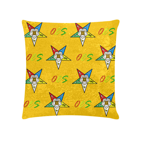 oes Custom Sequin Pillow Case 18