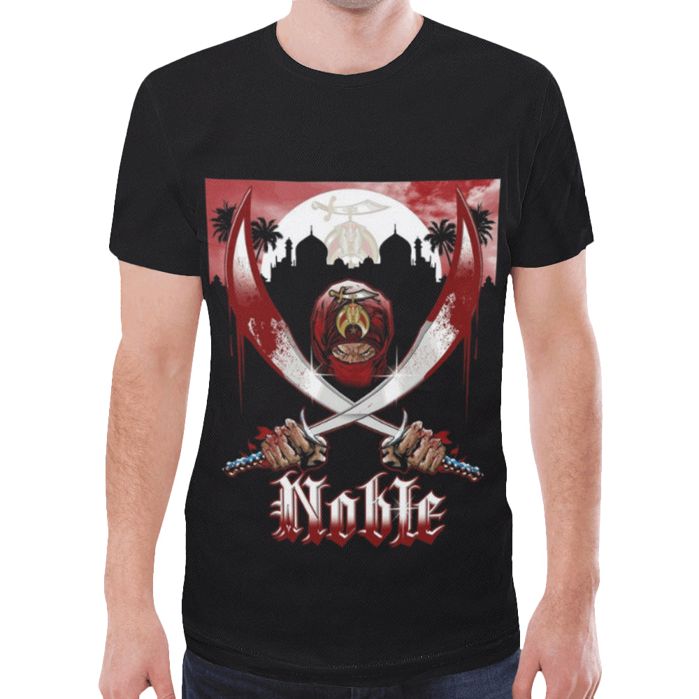 Noble New All Over Print T-shirt for Men (Model T45)