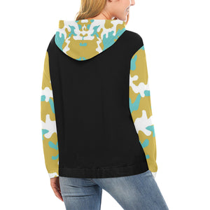PYT All Over Print Hoodie for Women (USA Size) (Model H13)