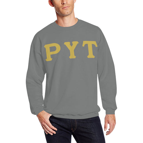 PYT All Over Print Crewneck Sweatshirt for Men (Model H18)