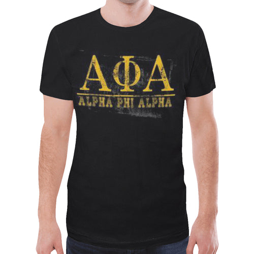 Alpha New All Over Print T-shirt for Men (Model T45)