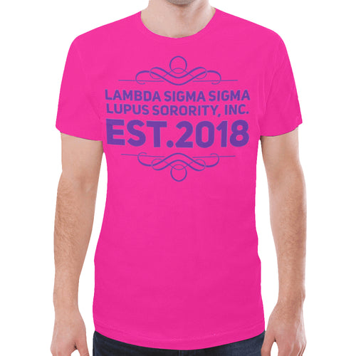 LSS New All Over Print T-shirt for Men (Model T45)