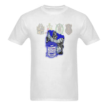 Load image into Gallery viewer, pbs Men&#39;s Heavy Cotton T-Shirt (White-Two Side Printing)