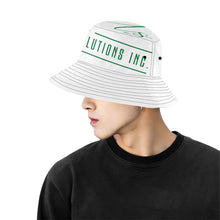 Load image into Gallery viewer, Uncommon Solutions white All Over Print Bucket Hat for Men