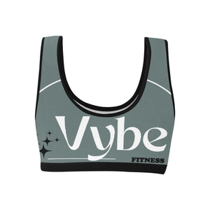 vybe Women's All Over Print Sports Bra (Model T52)