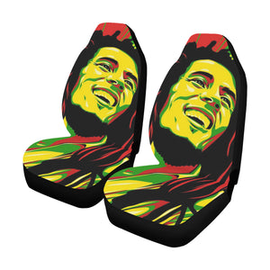 Bob Marley Car Seat Covers (Set of 2)