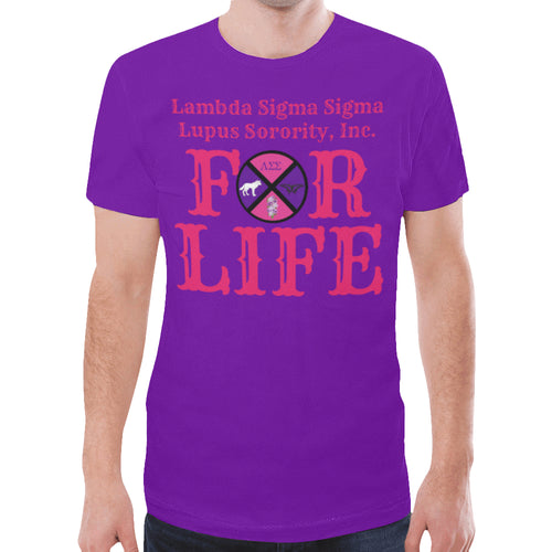 lss New All Over Print T-shirt for Men (Model T45)