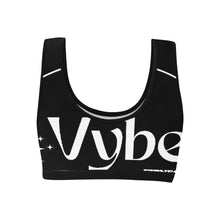 Load image into Gallery viewer, vybe Women&#39;s All Over Print Sports Bra (Model T52)