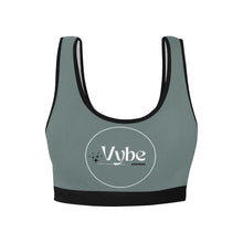 Load image into Gallery viewer, vybe Women&#39;s All Over Print Sports Bra (Model T52)