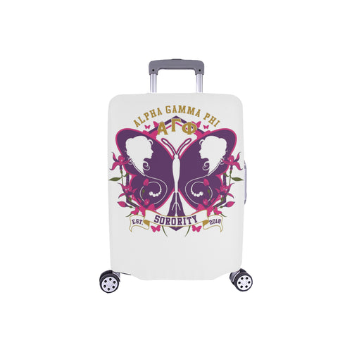 Alpha Gamma Phi Luggage Cover/Small 24'' x 20''