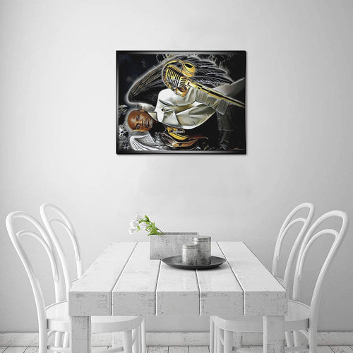 Dark-Man-X Frame Canvas Print 20