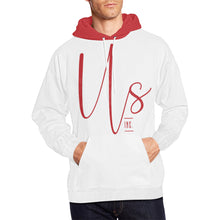 Load image into Gallery viewer, Uncommon Solutions  white All Over Print Hoodie for Men (USA Size) (Model H13)