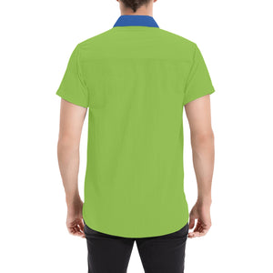 SAG Men's All Over Print Short Sleeve Shirt (Model T53)