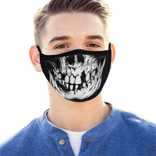 Load image into Gallery viewer, Bones Mouth Mask (Pack of 3)