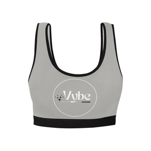 vybe Women's All Over Print Sports Bra (Model T52)