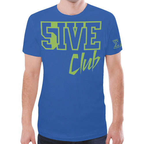 SAG New All Over Print T-shirt for Men/Large Size (Model T45)