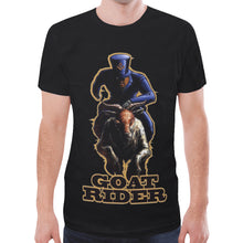 Load image into Gallery viewer, goatrider2a 4x-5x New All Over Print T-shirt for Men/Large Size (Model T45)