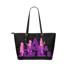 Load image into Gallery viewer, Jewels Leather Tote Bag/Large (Model 1651)