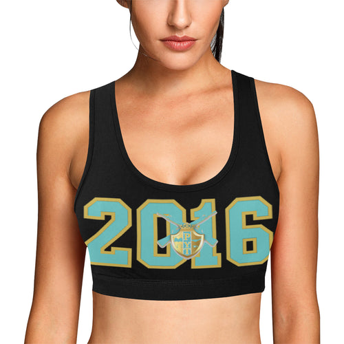 pyt Women's All Over Print Sports Bra (Model T52)