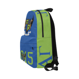 Blue and Green backpack Unisex Classic Backpack (Model 1673)